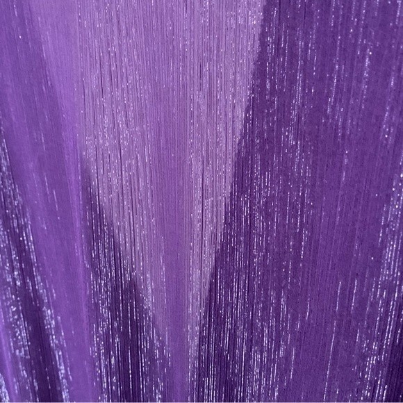 Torrid Purple Button Front with Sheer Back Cardigan Sweater Size 1 or 1X 14/16 - Picture 7 of 8